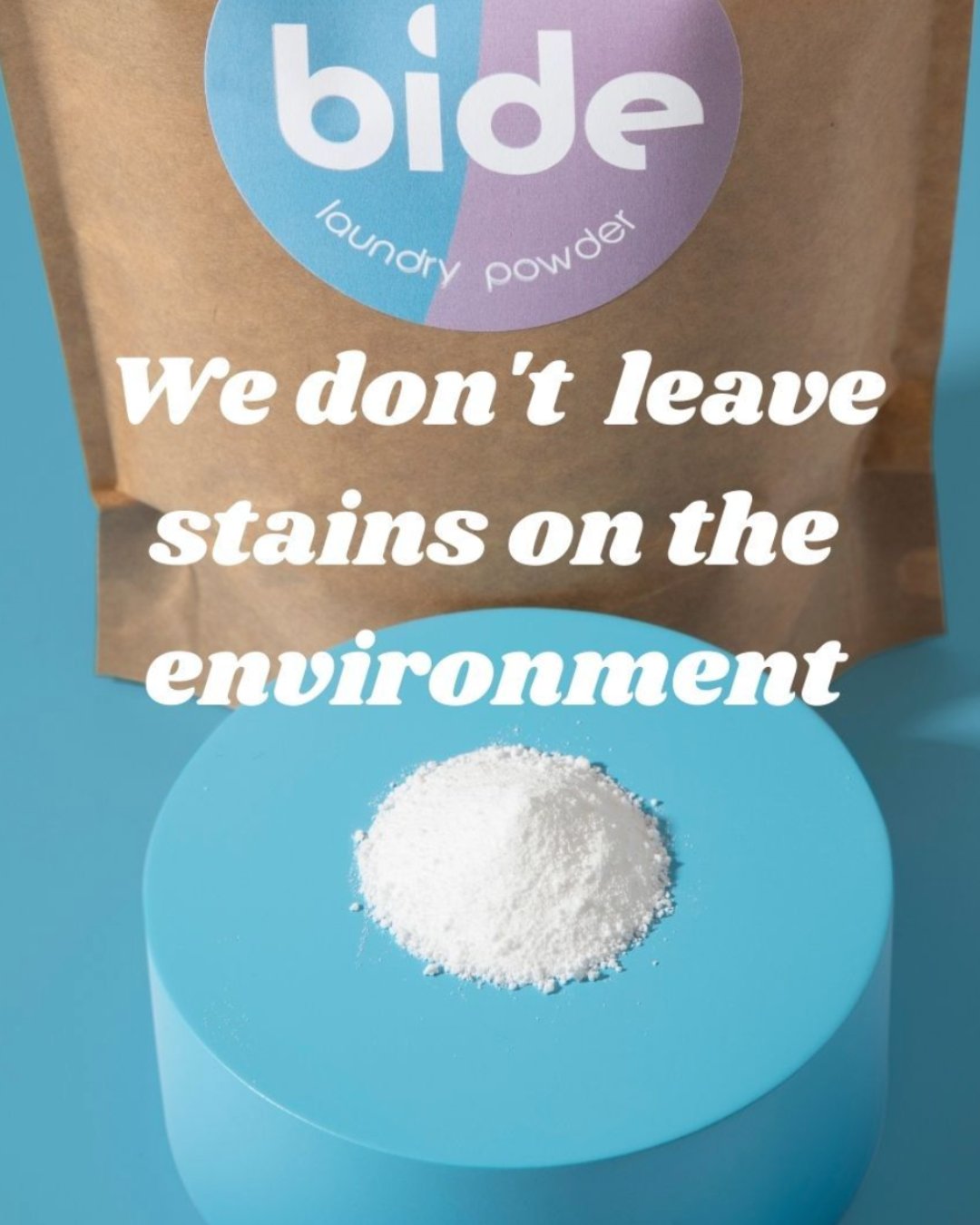 Bide Planet laundry powder