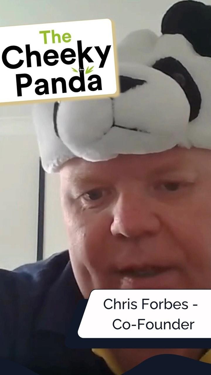 Chris Forbes from The Cheeky Panda shares his sustainability journey 🐼